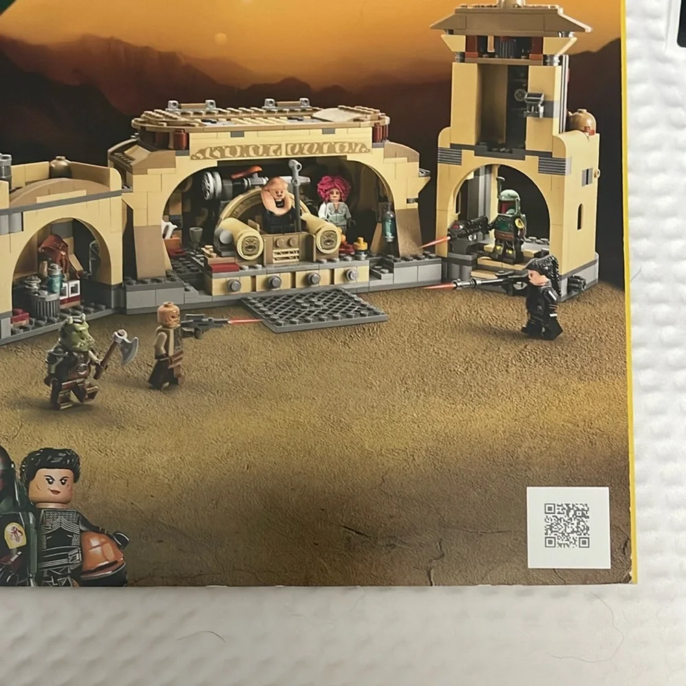 LEGO 75326 Boba Fett's Throne Room Manual Only And Sticker See photos for wear